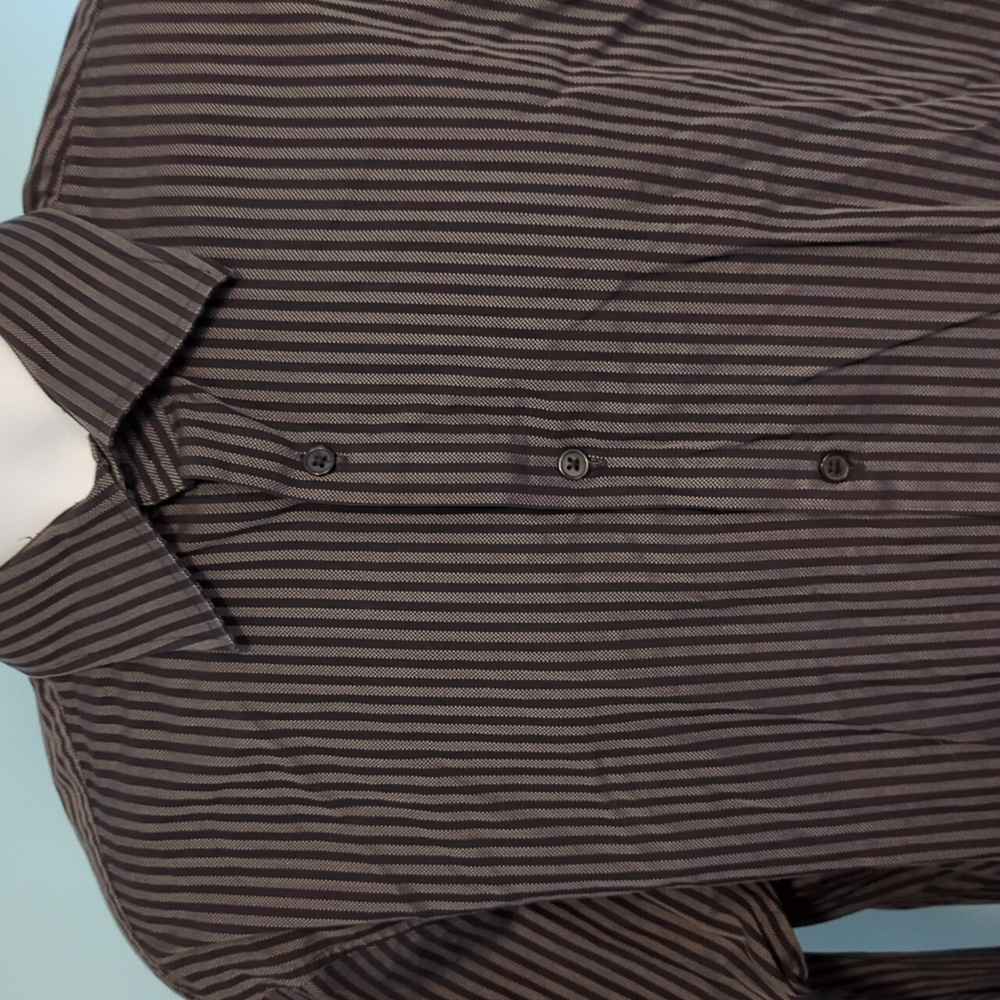 INC International Concepts Long Sleeve Dress Shirt Size XL